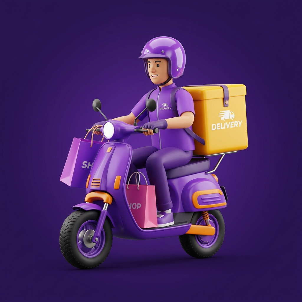 3D Scooter Delivery