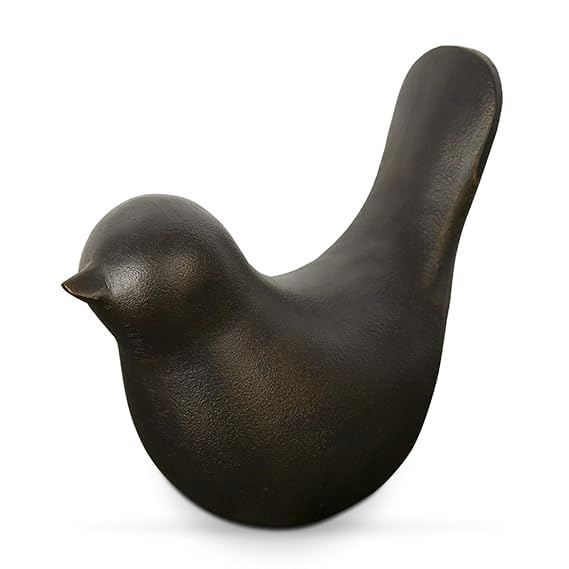Bird Figurine Decorative Sculpture, Elegant Bird Statue for Home Décor, Living Room, Office, Shelf & Tabletop Accent, Modern Artistic Collectible Gift