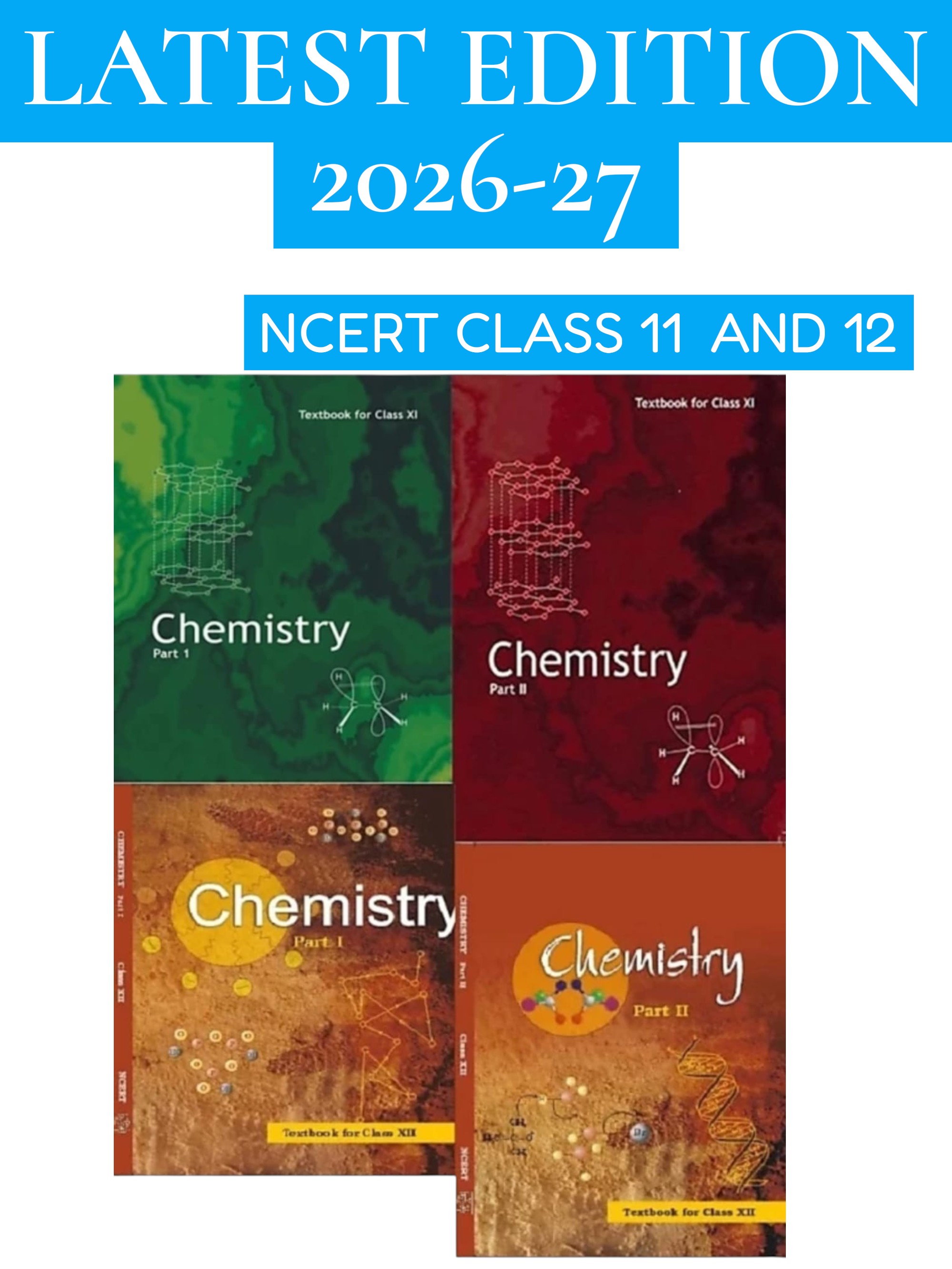 NCERT Chemistry Class 11 & 12 Complete Combo Set (4 Books) thumbnail 2
