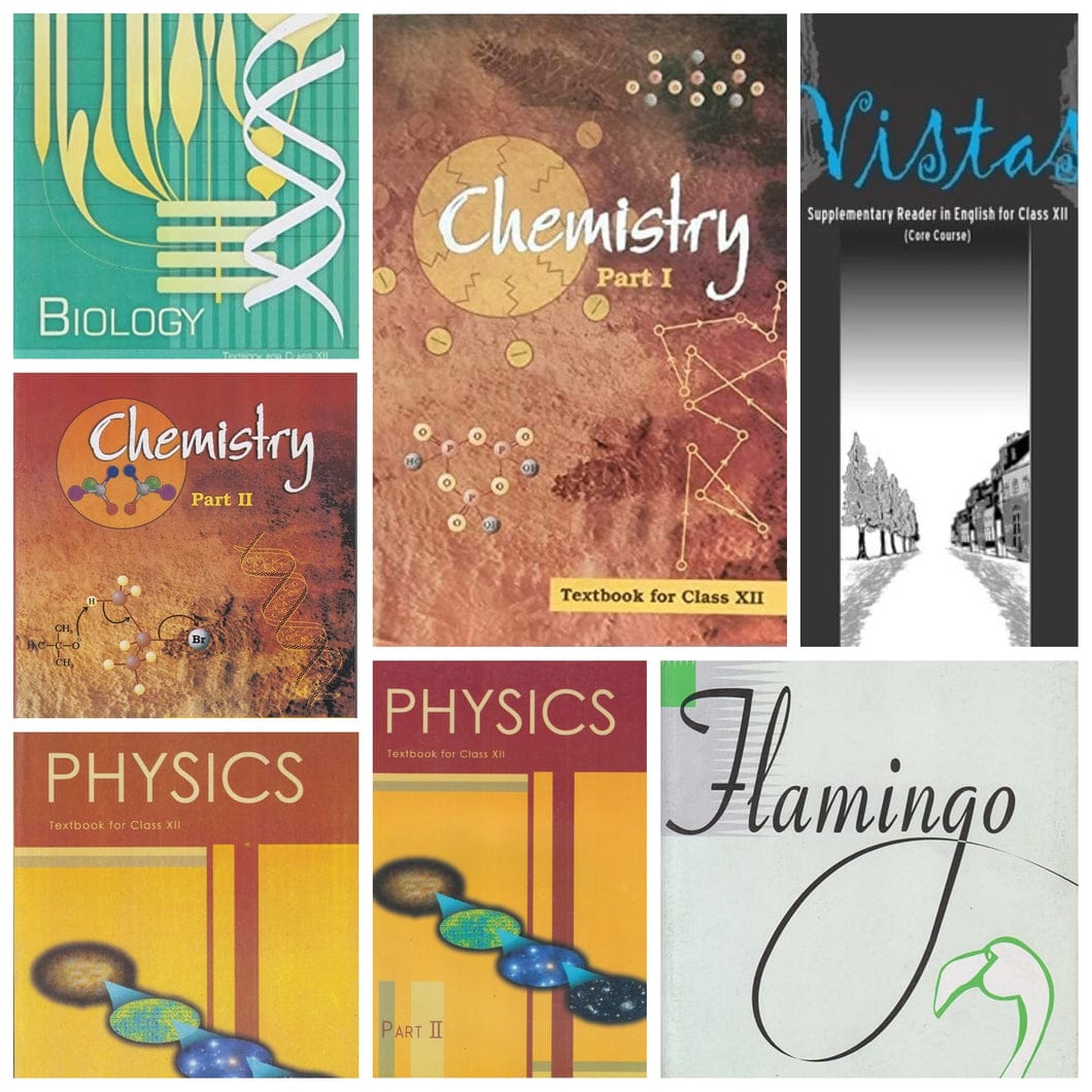 NCERT PCME Class 12 Complete Set with English Core